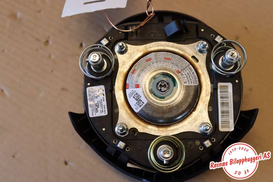 Airbag rattpute til Kia Optima 2017-2020 (KIA|80100D4600WK|)
