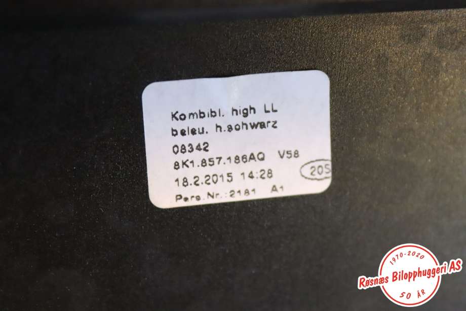 Diverse deler til Audi A4, Allroad 2009-2016 (Type I) (B8) (B8) (AUDI|8K1857186AQ|)