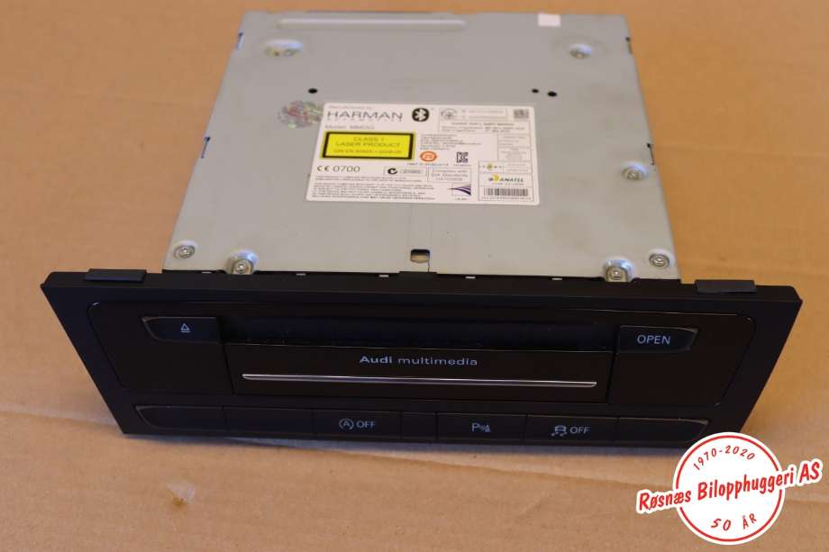 Bilstereo til Audi A4, Allroad 2009-2016 (Type I) (B8) (B8) (AUDI|8R1035670J|)