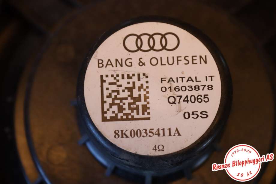 Bilstereo høyttaler til Audi A4, Allroad 2009-2016 (Type I) (B8) (B8) (AUDI|8K0035411A|)