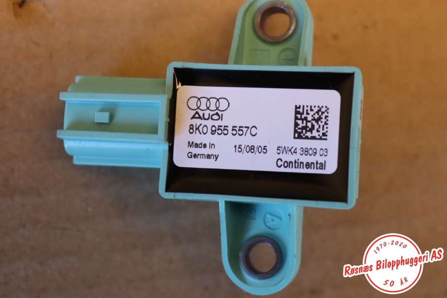 Airbag sensor venstre til Audi A4, Allroad 2009-2016 (Type I) (B8) (B8) (AUDI|8K0 955 557 C|)