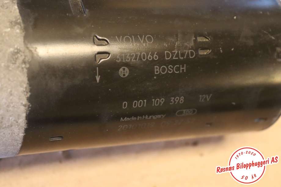 Starter diesel til Volvo XC60 2008-2013 (Type I, Fase 1) (VOLVO|31327066||0001109398)