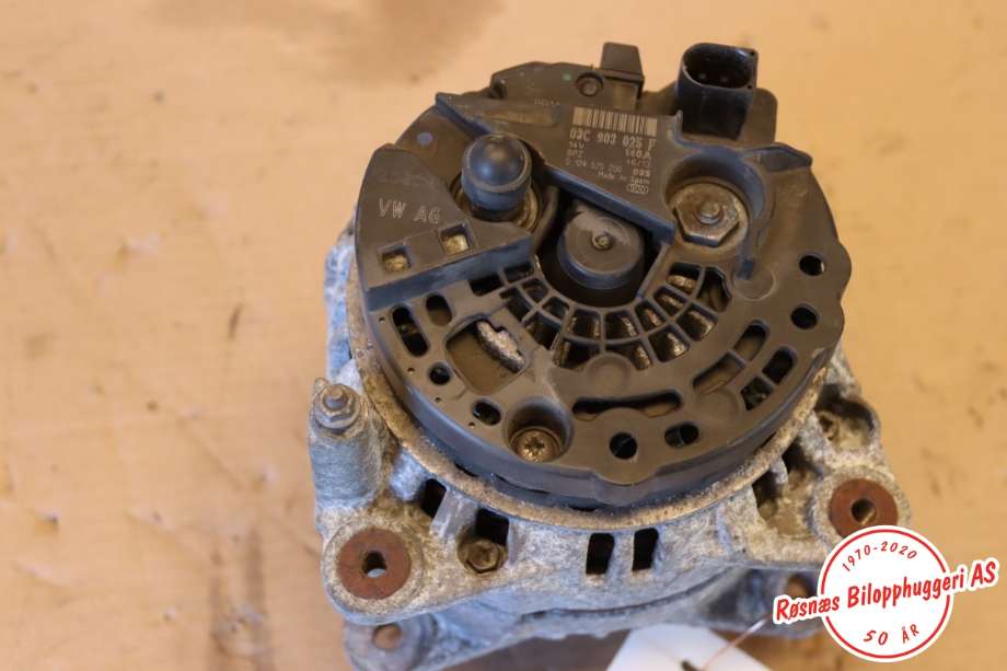 Dynamo til Audi A1 2010-2014 (Type I, Fase 1)  (AUDI|03C903025F|)
