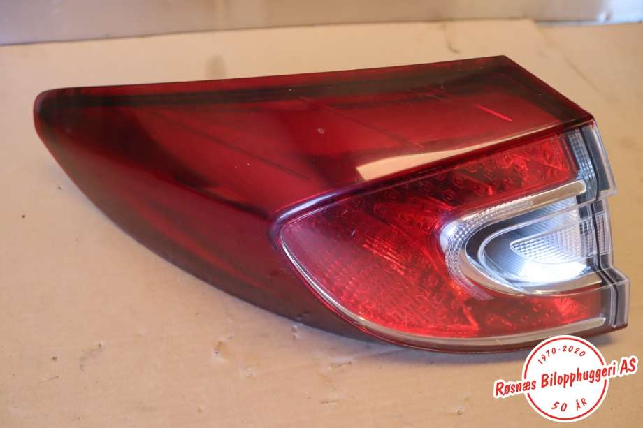 Baklykt venstre til Renault Megane, 2009-2016 Type III (RENAULT|265550010R)