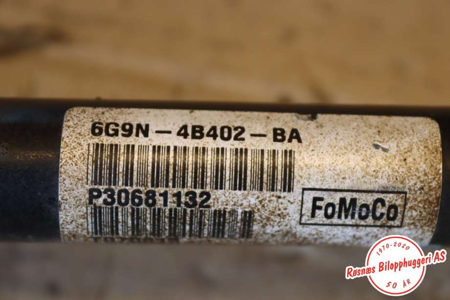 Drivaksel høyre bak til Volvo XC60 2008-2013 (Type I, Fase 1) (VOLVO|P30681132||6G9N48402BA)