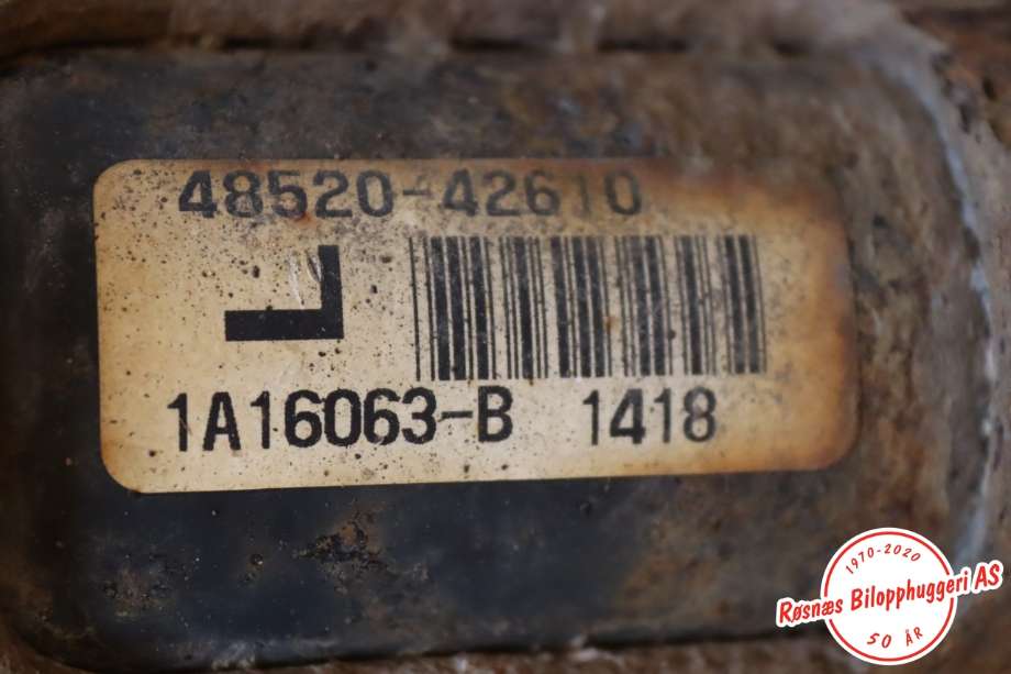 Fjærbein venstre foran til Toyota RAV4 2016-2019 (Type IV, Fase 2) (TOYOTA|4852080472|)