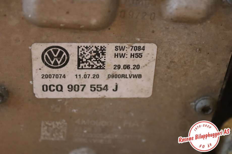 Kardang klokke bak til VW Tiguan 2016-2020 (Type II, Fase 1)  (VOLKSWAGEN|0CQ 525 010 H|)