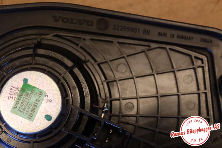Bilstereo høyttaler til Volvo V90 / V90 CC / S90 2016-->>  (VOLVO|31489256|)