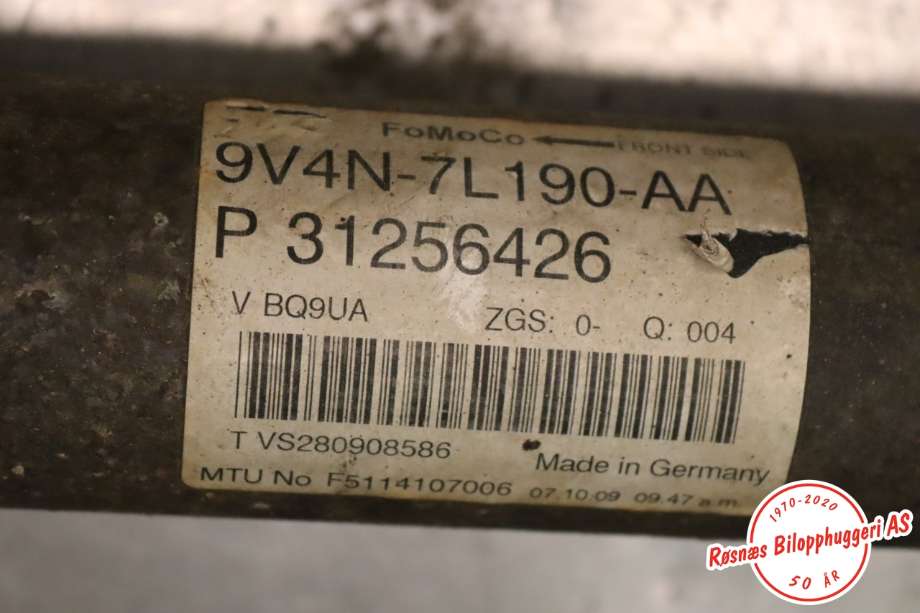 Mellomaksel til Ford Kuga 2008-2012 (Type I) (FORD|9V4N-7L190-AA||1541780)