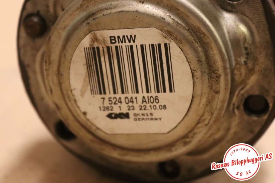 Drivaksel venstre foran til BMW X3 2007-2010 (Fase 2) (E83) (E83) (BMW|33 20 7 524 041|)