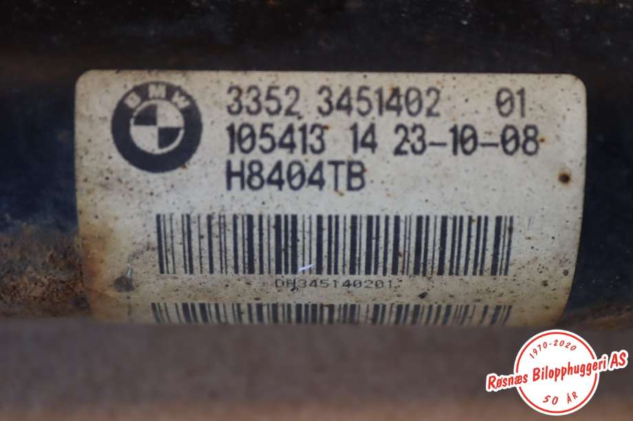 Støtdemper bak til BMW X3 2007-2010 (Fase 2) (E83) (E83) (BMW|33 50 3 451 402|)