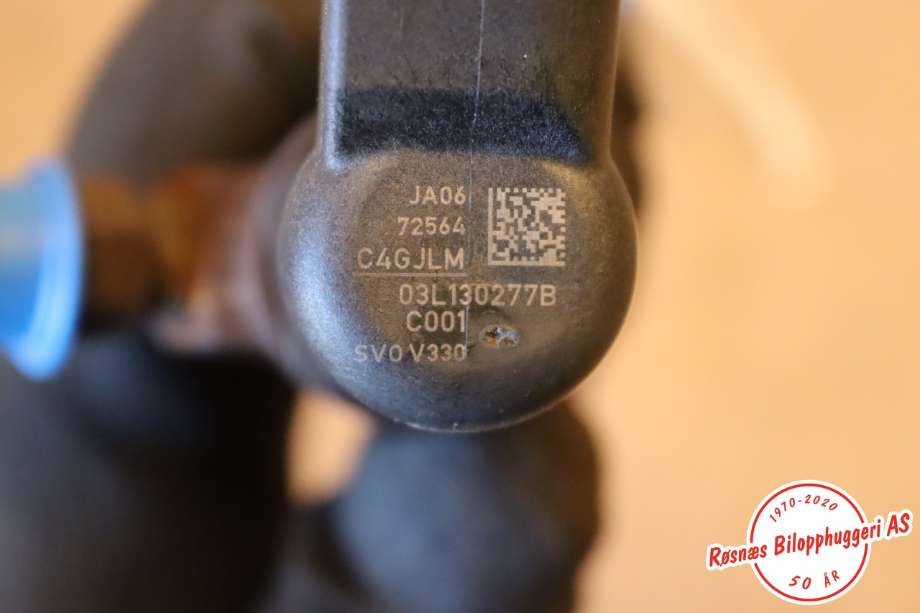 Dyse innsprøyting diesel til Škoda Octavia 2009-2013 (Type II, Fase 2) (SKODA|03L130277B|)