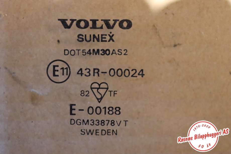 Siderute venstre bak til Volvo 240 1981-1987  (VOLVO|1213674|)
