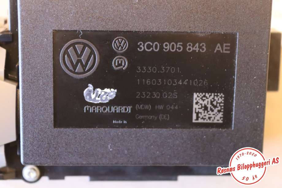 Tenningslås til VW Passat 2011-2015 (B7) (B7) (VOLKSWAGEN|3C0 905 843 AE|)