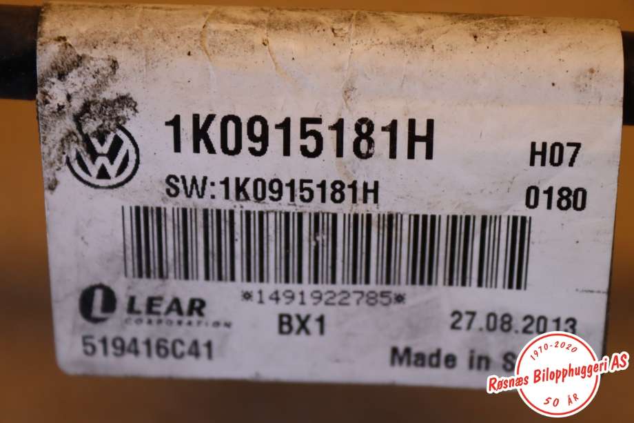 Ledningsnett til VW Passat 2011-2015 (B7) (B7) (VOLKSWAGEN|1K0915181H|)
