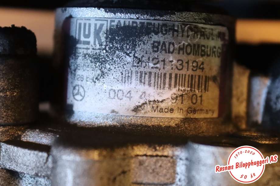 Servo pumpe mekanisk til Mercedes S-Klasse 2005-2013 (W221) (W221) (MERCEDES|A 004 466 91 01|)