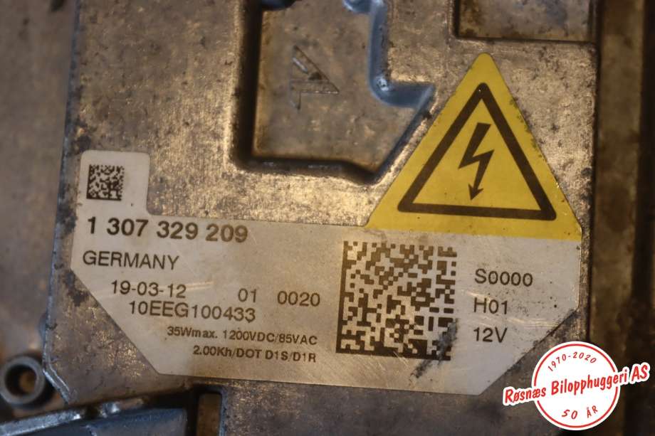 Styreenhet xenon/ballast til Volvo V50 2007-2012 (Fase 2) (31299587||1305102225)