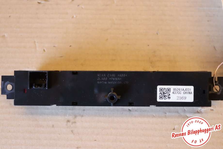 Instrument klokke til Subaru Outback 2009-2014 (Type IV) (85261AJ031|)