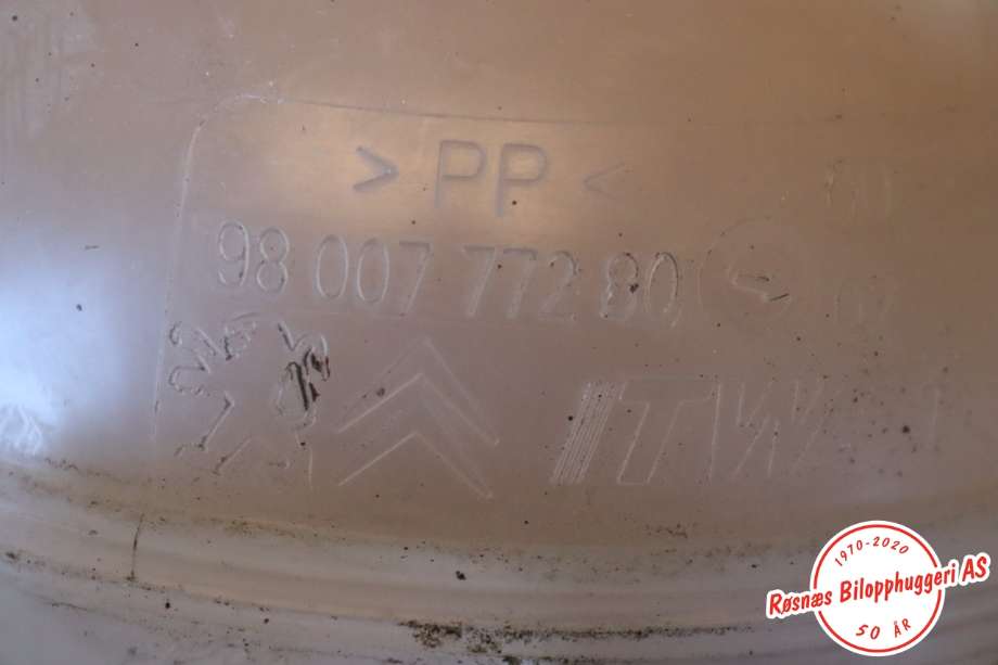 Ekspansjonstank til Peugeot 2008 2013-2019 (Type I) (PEUGEOT|98 007 772 80|)