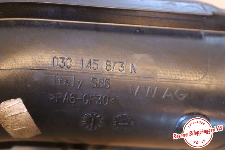 Turbo rør til VW Passat 2011-2015 (B7) (B7) (03C 145 673 N|)