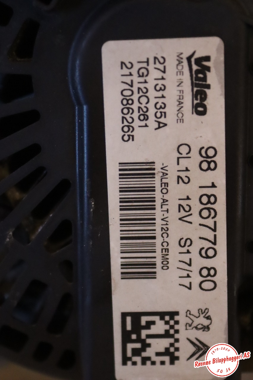 Dynamo til Peugeot 2008 2013-2019 (Type I) (96 708995 80|)
