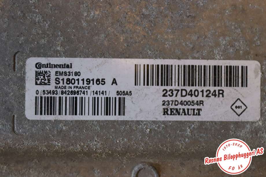 Styreenhet diverse til Renault Zoe 2013-2019 (Fase 1)  (237D40124R|)