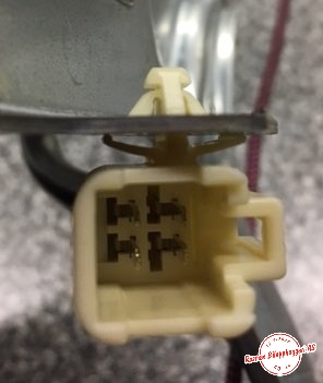Viskermotor bakrute til Mitsubishi Grandis 2004-2009  (34977581|)