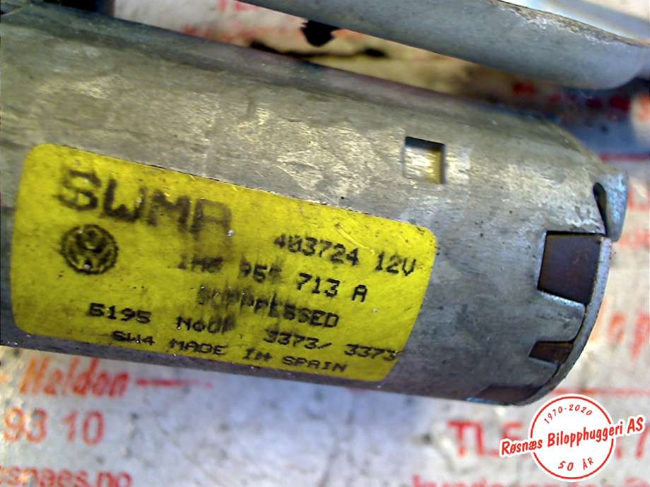 Viskermotor bakrute til VW Golf III 1992-1997  (VOLKSWAGEN|1H6955713A|)