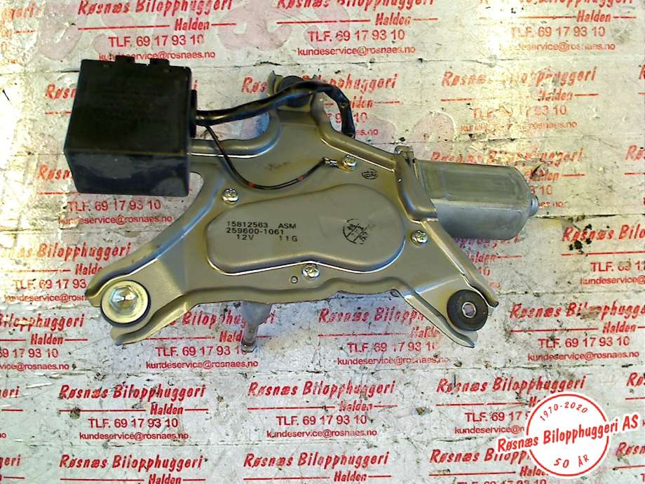 Viskermotor bakrute til Hummer H3 2005-2010 (HUMMER|15812563|2596001061|)