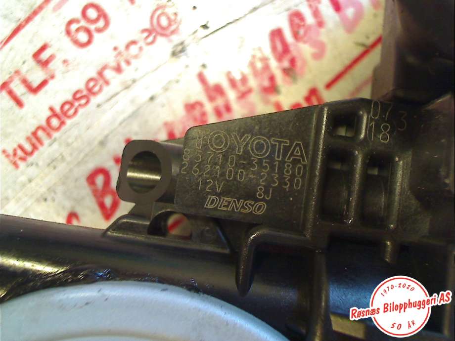 Ruteheis høyre til Toyota Prius 2004-2009 (Type II) (COMBI) (COMBI) (TOYOTA|8571035180|2621002330|)