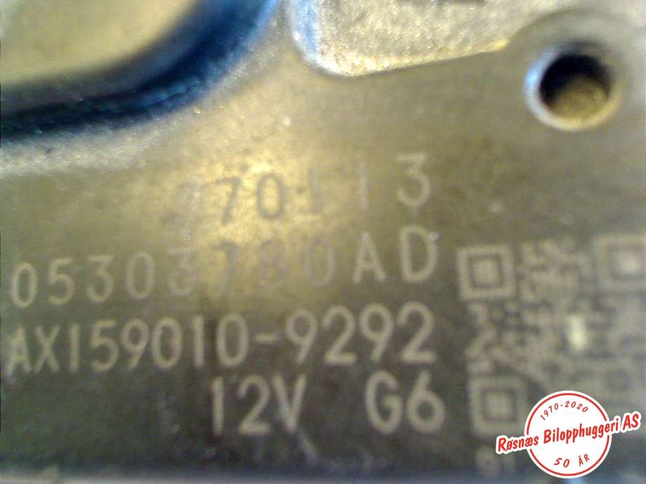 Viskermotor frontrute til Dodge Caliber 2006-2010  (DODGE|05303780AD|AX1590109292|70113)
