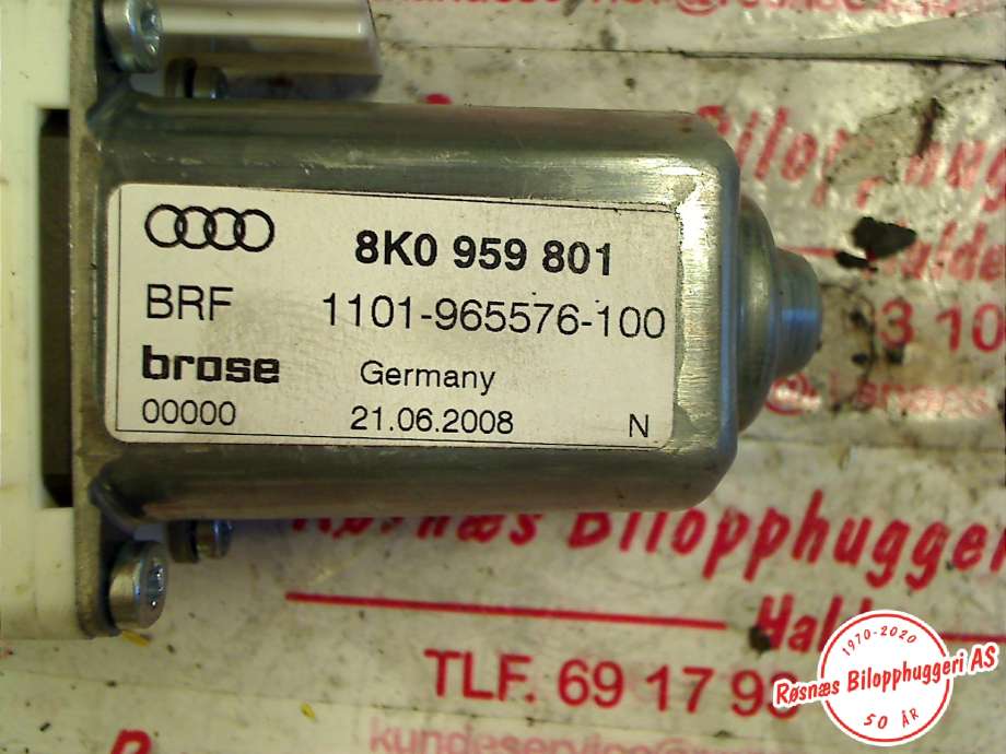 Ruteheis til Audi A4 2007-2014 (Type IV) (B8) (B8) (AUDI|8K0959801|1101965576100|)