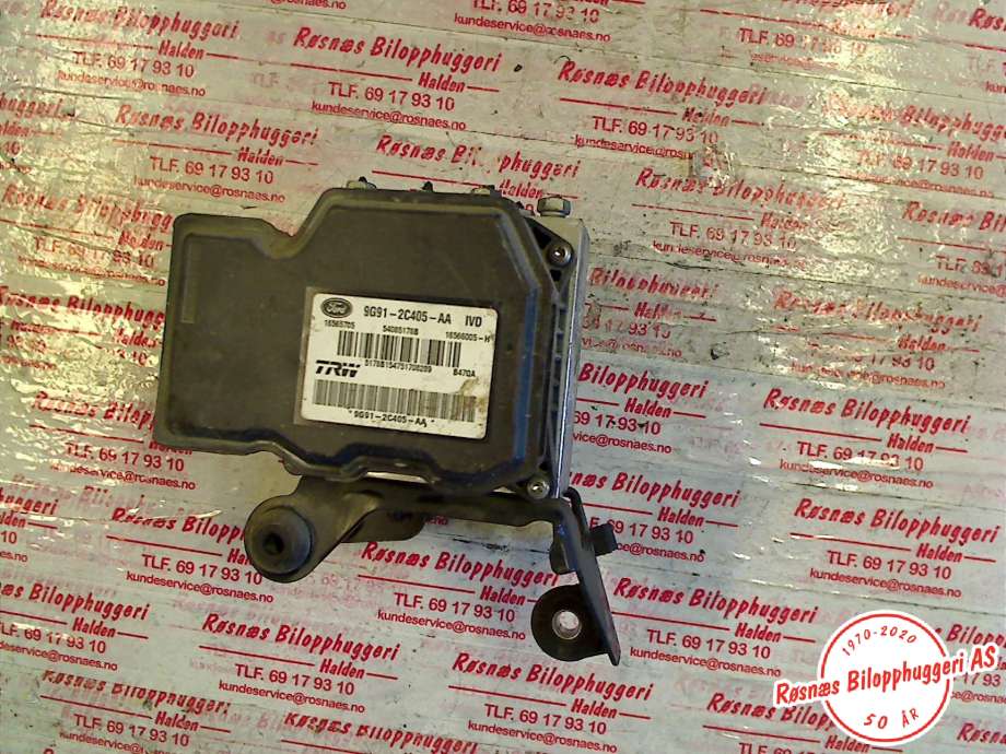 ABS sentral til Ford Mondeo 2007-2010 (Type IV, Fase 1)  (FORD|9G912C405AA|5178B154751708289|)