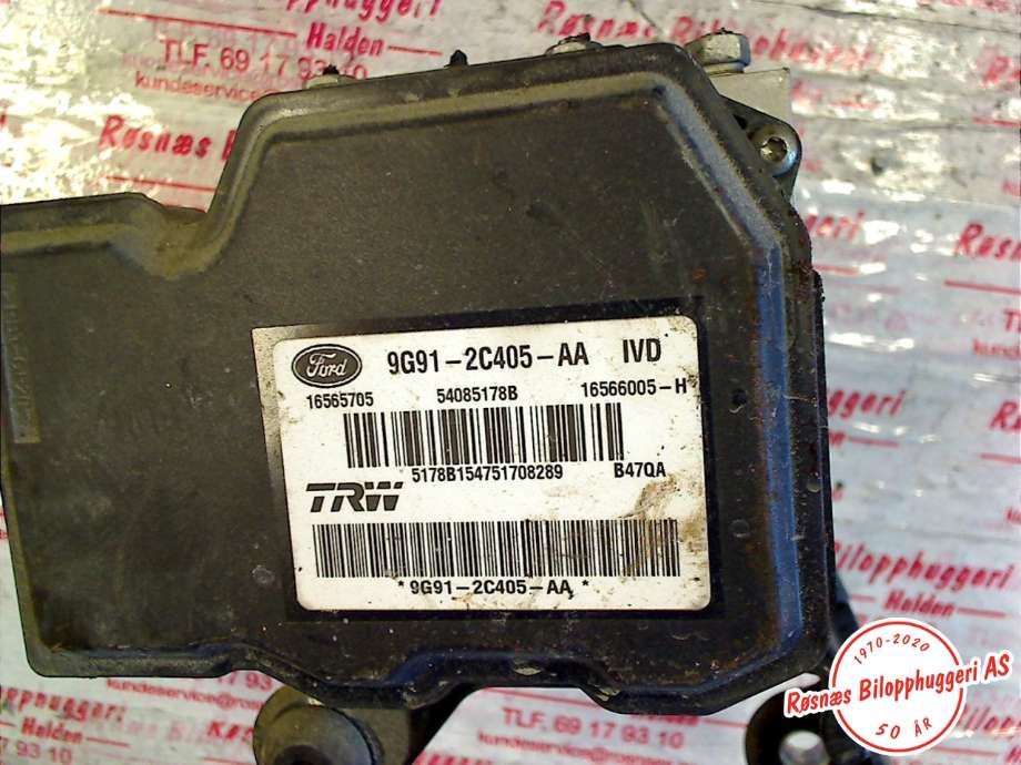 ABS sentral til Ford Mondeo 2007-2010 (Type IV, Fase 1)  (FORD|9G912C405AA|5178B154751708289|)