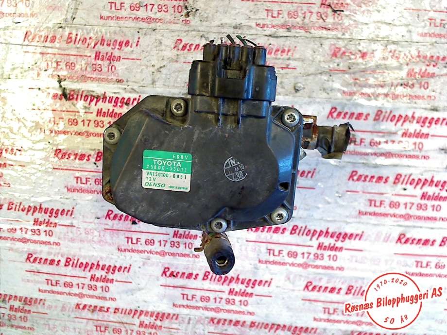 EGR-ventil til Toyota Auris 2010-2012 (Type I, Fase 2)  (TOYOTA|2580033011|)