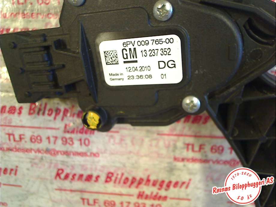 Pedal gass til Opel Insignia A 2009-2014  (6PV00976500|13237352|)