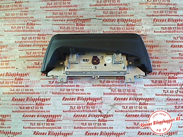 Multimedia display (MCU - Media Controller Unit) til BMW 1-Serie 2011-2015 (Fase 1) (F20/F21) (F20/F21) (BMW|65509322121|1519281Z01|)