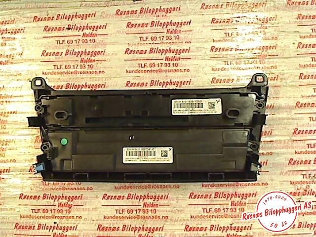 Varmeapparat betjening til BMW 1-Serie 2011-2015 (Fase 1) (F20/F21) (F20/F21) (BMW|64119287341|61319261102|)