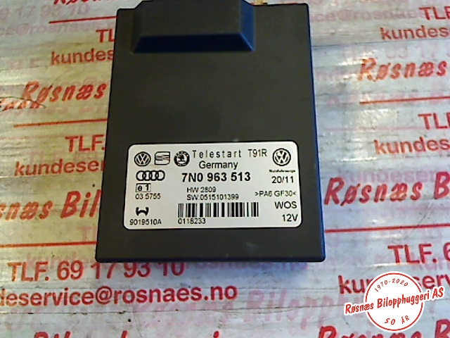 Styreenhet diverse til VW CC 2012-2014 (PASSAT CC) (PASSAT CC) (VOLKSWAGEN|7N0963513|)