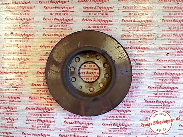Bremseskive bak til VW Touran 2007-2010 (Type I, Fase 2)  (VOLKSWAGEN|)