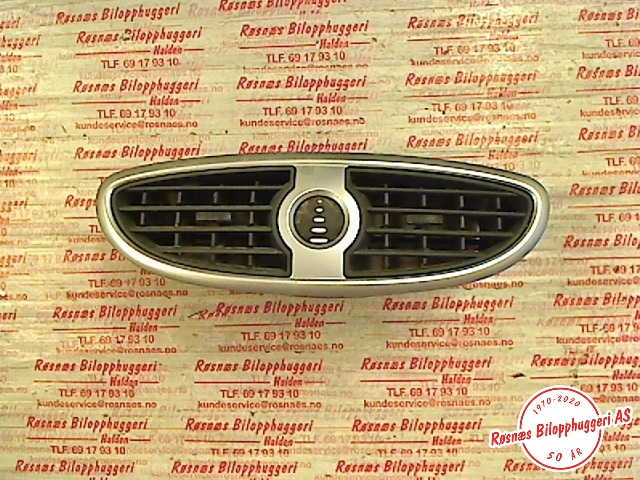 Dashbord friskluftdyse til Renault Clio, 2006-2009 (Type III, Fase 1)