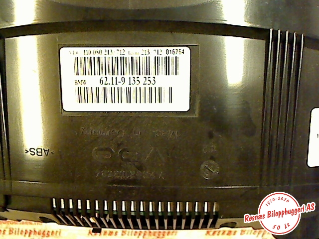 Speedometer til BMW 5-Serie 2003-2010 (E60/E61) (E60/E61) (BMW||110.080.213/712|62.11-9 135 253)