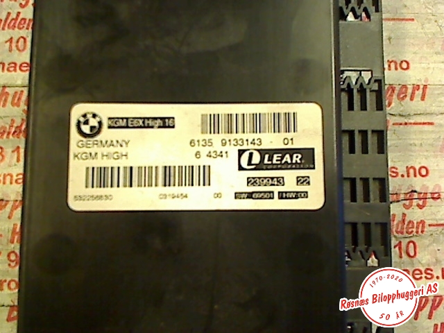 Styreenhet diverse til BMW 5-Serie 2003-2010 (E60/E61) (E60/E61) (BMW|61359133143|)
