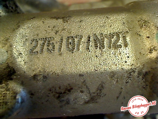 EGR-kjøler til Renault Kangoo 2003-2007 (Type I, Fase 2) (RENAULT||719870808461|7003680600)