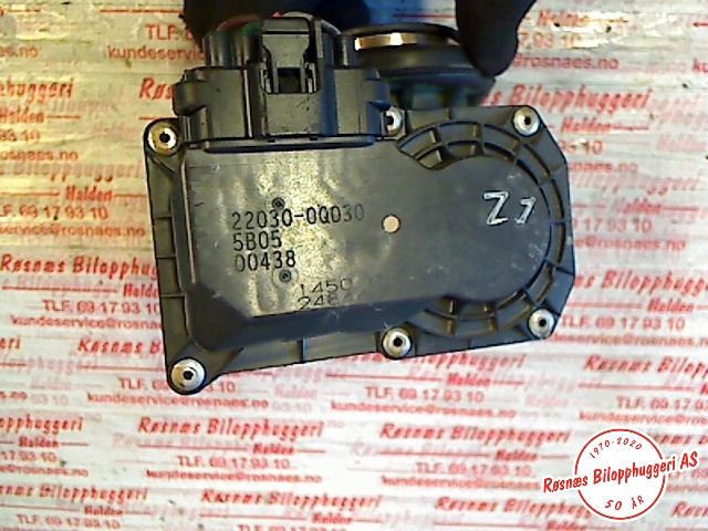 Spjeldhus til Toyota Aygo 2014-->> (Type II)  (22030-0Q030|)