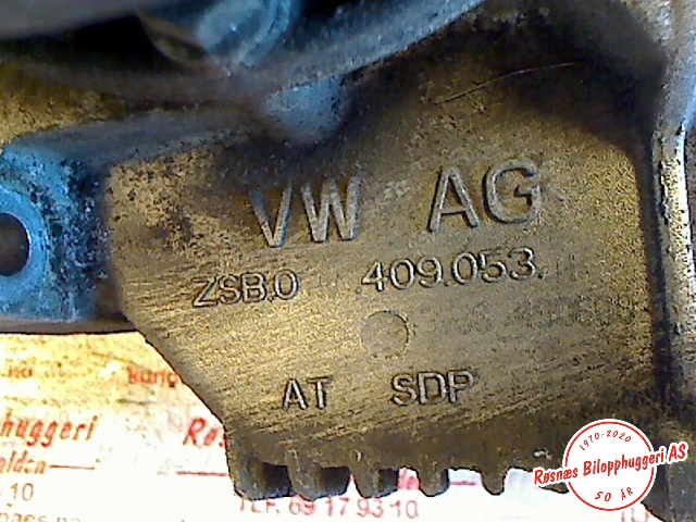 Girkasse 4WD fordelingskasse til Škoda Octavia 2005-2008 (Type II, Fase 1)  (SKODA|409053|)