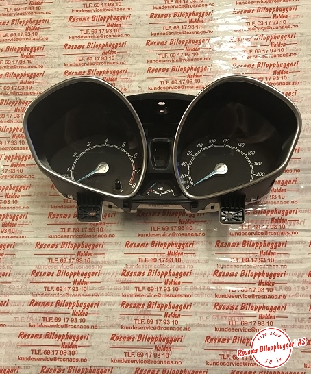 Speedometer til Ford Fiesta, 2013-2017 (Type VI, Fase 2)  (FORD|C1BT10849LAU)