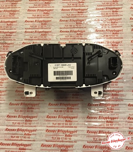 Speedometer til Ford Fiesta 2013-2017 (Type VI, Fase 2)  (FORD|C1BT10849LAU|)