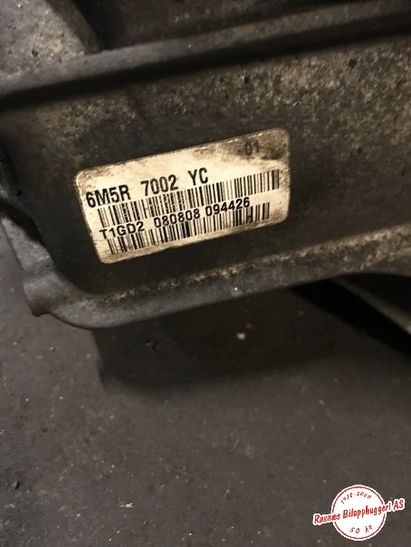 Girkasse manuell til Ford Focus 2008-2010 (Type II, Fase 2)  (FORD|6M5R7002YC|)