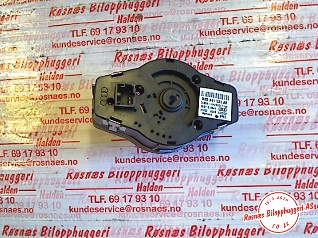 Bryter lys til Audi A4 2007-2014 (Type IV) (B8) (B8) (AUDI|8K0941531AR|)